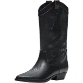 Bershka Cowboystövel svart