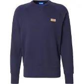 HUGO Sweatshirt 'Nevacrew' marinblå