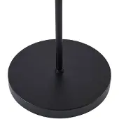 LINDBY Golvlampa Melanie , Svart, Vardagsrum / matsal, Metall, Modern, Golvlampa