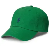 Ralph Lauren för män. 710667709081 Grön kinesisk keps i bomull (OSFA), Casual