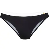 LASCANA Bikiniunderdel svart / vit