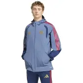 Adidas Bayern München Regnjacka Tiro 26 - Blå/Natt Indigo - , storlek Large