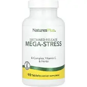 Natures Plus -Mega-Stress Complex, 90 tabletter