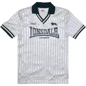 Lonsdale Trikå 'Footdee' ecru / mörkgrön