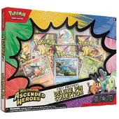 Pokemon Trading Card Game Första Partners Uppstigna Hjältar Deluxe Pin-samling Latin Spanska