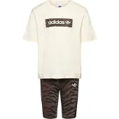 Adidas Originals Aop Cyklingshorts T-shirtset, storlek 122 cm