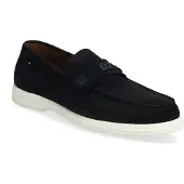 Tommy Hilfiger Flag Plaque Suede Loafers
