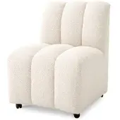 Eichholtz Kelly matstol bouclé cream