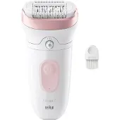 Braun Silk-épil 7 7-000, Rosa, Vit, Armhåla, 0,5 mm, Batteri, Tyskland