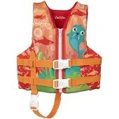 Bestway 90146, Orange, Röd, Badväst, Barn, Alla, 3 År, Skum, Polyester