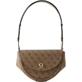 GUESS för kvinnor. HWSG9756210 Omvandlingsbar crossbody-väska med flik och Coleen-logotyp, beige (OSFA), Casual, Polyuretan