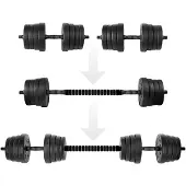 Spokey hantlar Pondus 30 bituminiska 2 x 15 kg