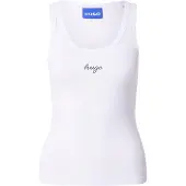 HUGO Topp svart / vit