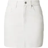 STUDIO SELECT Kjol 'Christin' vit denim