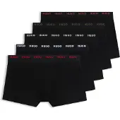 HUGO Boxershorts kräm / khaki / röd / svart