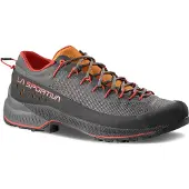 La Sportiva - Vandringsskor herr - TX4 Evo ST Carbon/Mountain Red för UnisexLäder - Storlek 42 - Grå
