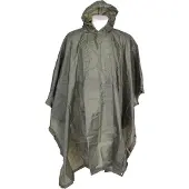 101 Inc Fostex Poncho Ripstop (Färg: Oliv)