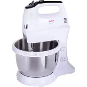 Tefal HT312138, Stativmixer, Silver, Vit, Mixning, 3,5 l, Knappar, Rostfritt stål