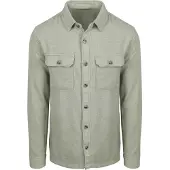 Suitable Overshirt Structure Grön Storlek