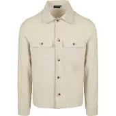Suitable Drop Loop Överskjorta Sand Beige Storlek