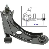 Moog Länkarm, hjulupphängning PE-WP-14686 Framaxel, höger, fram