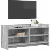 vidaXL TV-skåp 100 x 33 x 47 cm Grå Sonoma Konstruerat trä