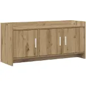 vidaXL TV-skåp 102 x 33 x 47 cm Artisan-ek Konstruerat trä