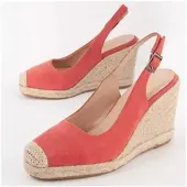 Montevita Wedge Espadrille Balenci7 Orange