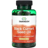 Swanson Health Svartvinbärsfröolja, 500 mg, 180 mjukkapslar