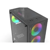 Inca EMG-15XN Midi-Tower Datorchassi Svart