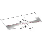 Ratioparts Reservkniv 22-758; 47 cm