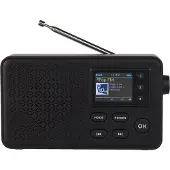 Denver DAB-57 bärbar DAB+/FM-radio med Bluetooth och färgdisplay