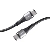 Intenso USB-C Kabel USB-C-kontakt, USB-C-kontakt 1.5 m Svart Högflexibel 7901000