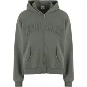 Karl kani Sweatjacka grön