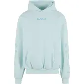 Karl kani Sweatshirt turkos / rosa