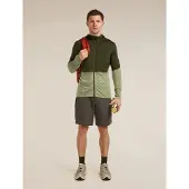 Icebreaker Merino 200 Realfleece Descender Sweatshirt Med Dragkedja