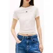 Tommy Hilfiger Us Linear Slim Fit T-shirt Med Korta ärmar