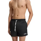 HUGO Swim shorts with contrast logo print