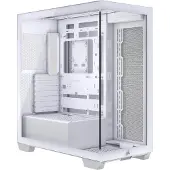 Corsair 3500X - Mid tower - utökad ATX - genomskinlig sidopanel (härdat glas) - ingen strömförsörjning (ATX) - vit - USB/ljud