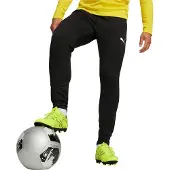Puma Träningsbyxor teamGOAL Slim - Svart/Vit, storlek X-Small
