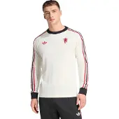 Adidas Originals Manchester United FC OG Long Sleeve T-Shirt, vit