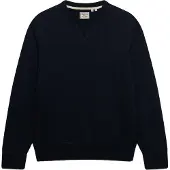 Superdry Sweatshirt 'Essential' marinblå