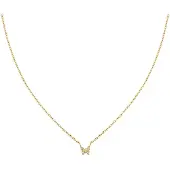 Mockberg Butterfly Gold Necklace MB2086