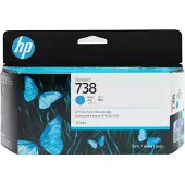 HP 738 - 130 ml - cyan - original - Designjet