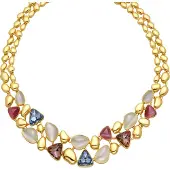 Luxenter Halsband 'Naxmo' blandade färger