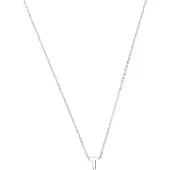 Luxenter Halsband silverfinish - Alfabetet silver