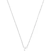 Luxenter Halsband 'Alphabet P' silver