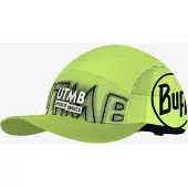 Buff - Trail running kläder - 5 Panel Go Cap UTMB 2026 Lime för Unisex - Storlek S/M - Grön