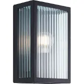 Brilliant Außenwandleuchte 40925/06 Utomhusväggbelysning LED E27 Svart