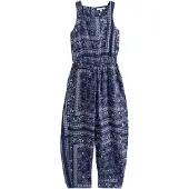 Next Jumpsuit marinblå / vit
